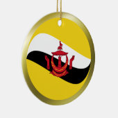 Ornement de drapeau de Brunei (Droite)