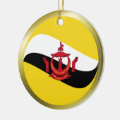 Ornement de drapeau de Brunei (Gauche)