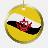 Ornement de drapeau de Brunei (Dos)
