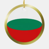 Ornement de drapeau de Bulgarie (Dos)