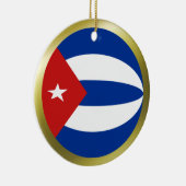 Ornement de drapeau de Cuba (Droite)