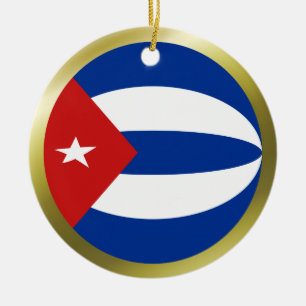 Ornement de drapeau de Cuba