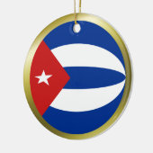 Ornement de drapeau de Cuba (Gauche)