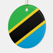 Ornement de drapeau de la Tanzanie (Gauche)