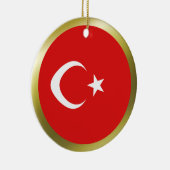 Ornement de drapeau de la Turquie (Droite)