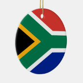 Ornement de drapeau de l'Afrique du Sud (Droite)