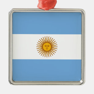 Ornement de drapeau de l'Argentine