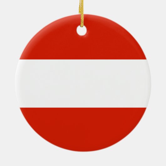 Ornement de drapeau de l'Autriche (Dos)