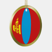 Ornement de drapeau de Mongolie (Droite)