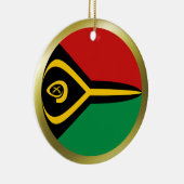 Ornement de drapeau de Vanuatu (Droite)