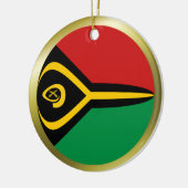 Ornement de drapeau de Vanuatu (Gauche)