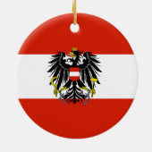 Ornement de drapeau d'état de l'Autriche (Dos)
