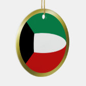Ornement de drapeau du Koweït (Droite)
