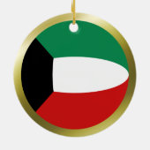 Ornement de drapeau du Koweït (Dos)
