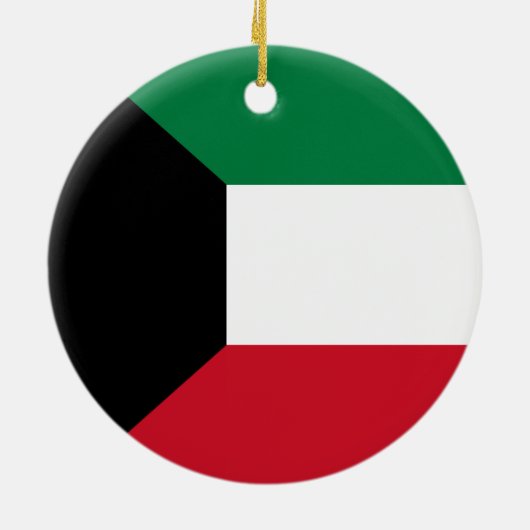 Ornement de drapeau du Kowéit (Dos)