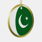 Ornement de drapeau du Pakistan (Droite)
