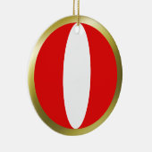 Ornement de drapeau du Pérou (Droite)