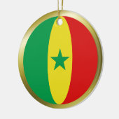 Ornement de drapeau du Sénégal (Gauche)