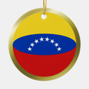 Ornement de drapeau du Venezuela