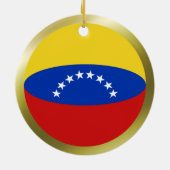 Ornement de drapeau du Venezuela (Dos)