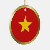Ornement de drapeau du Vietnam (Droite)