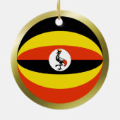Ornement de drapeau ougandais (Dos)