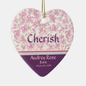 Ornement de faire-part de naissance (Droite)