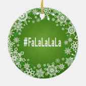 Ornement de #FaLaLaLaLa (Dos)
