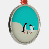 Ornement de famille de Penguine (Droite)