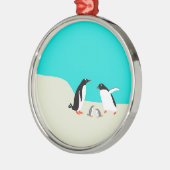 Ornement de famille de Penguine (Gauche)