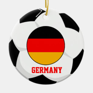 Ornement de fan de foot de l'Allemagne Cham de
