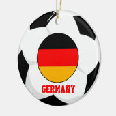 Ornement de fan de foot de l'Allemagne Cham de (Gauche)