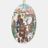 Ornement de Feliz Navidad (Gauche)