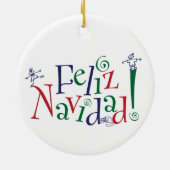 Ornement de Feliz Navidad (Dos)