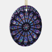 Ornement de fenêtre rose de Notre Dame (Droite)