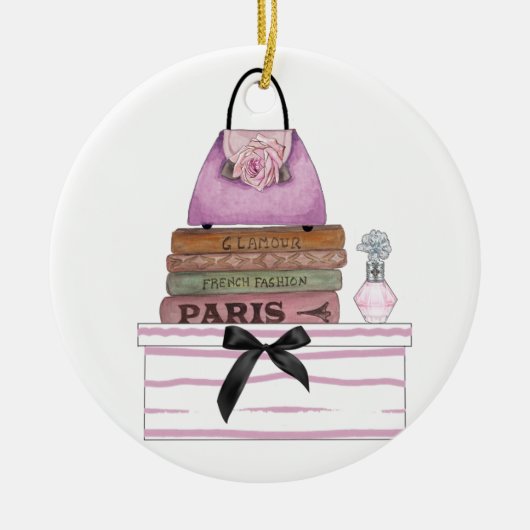 Ornement de Fêtes fashionista (Devant)