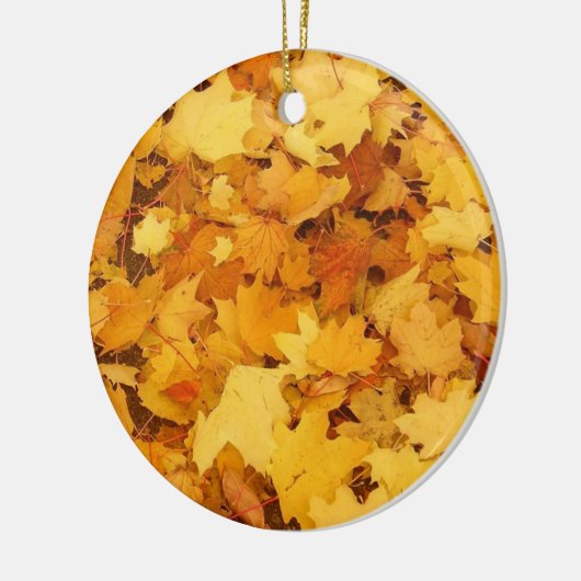 Ornement de feuille d'automne (Gauche)