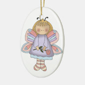 Ornement de fille de papillon (Gauche)