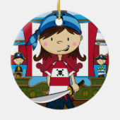 Ornement de fille de pirate (Dos)