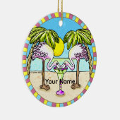 Ornement de flamant de Margarita (Droite)