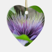 Ornement de fleur de fleur de clématite (Droite)