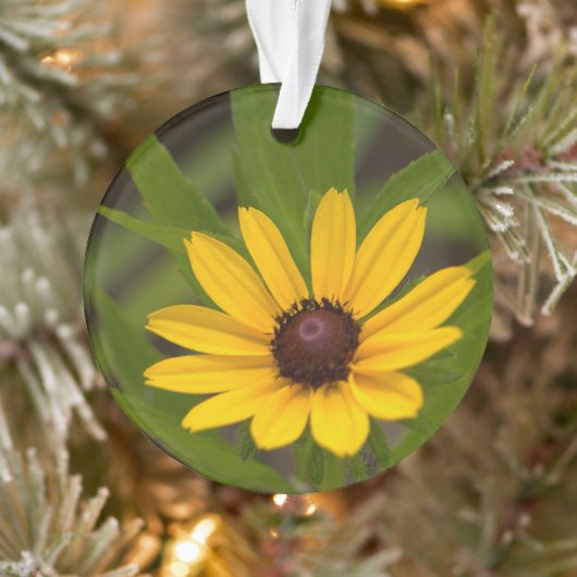Ornement de fleur sauvage jaune (Arbre)