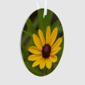 Ornement de fleur sauvage jaune (devant)