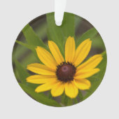 Ornement de fleur sauvage jaune (devant)