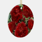 Ornement de fleurs de carnation rouge (Droite)