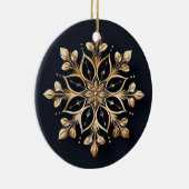 Ornement de fleurs dorées (Droite)