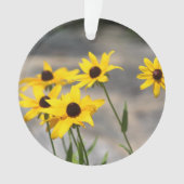 Ornement de fleurs jaunes (devant)