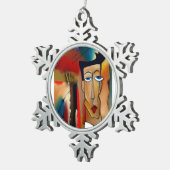 Ornement de flocon de neige (Vue impression)