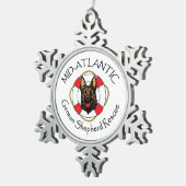 Ornement de flocon de neige (Vue impression)