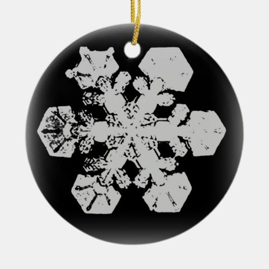 Ornement de flocon de neige 3 (Devant)